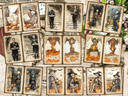 Haunted Whispers Journal Pages (P2) Dark Ephemera - Wonders Artist