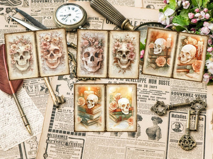 Haunted Whispers Journal Pages (P2) Dark Ephemera - Wonders Artist