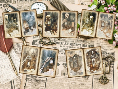 Haunted Whispers Journal Pages (P3) Dark Ephemera - Wonders Artist