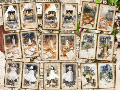 Haunted Whispers Journal Pages (P5) Dark Ephemera - Wonders Artist