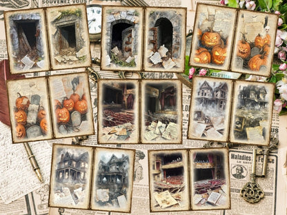 Haunted Whispers Journal Pages (P5) Dark Ephemera - Wonders Artist