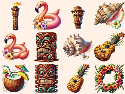 Hawaiian Luau (P2) Clipart aloha clipart - Wonders Artist