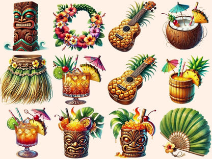Hawaiian Luau (P2) Clipart aloha clipart - Wonders Artist