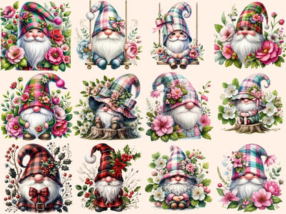 Hawthorn Gnomes Clipart Cute gnome art - Wonders Artist