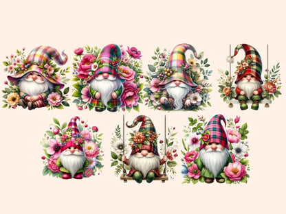 Hawthorn Gnomes Clipart Cute gnome art - Wonders Artist