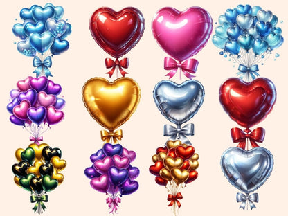 Heart Balloons Clipart balloon clipart - Wonders Artist