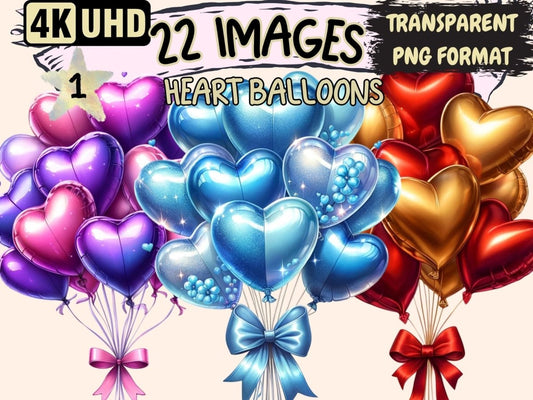 Heart Balloons Clipart balloon clipart - Wonders Artist
