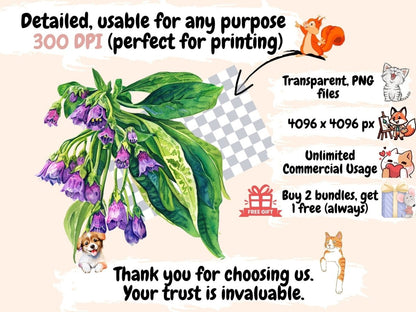 Herbs Watercolor Clipart cute herb pics - Wonders Artist