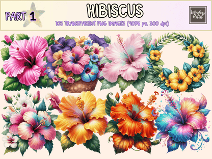 Hibiscus Clipart autopost exotic flower png floral png - WondersArtist