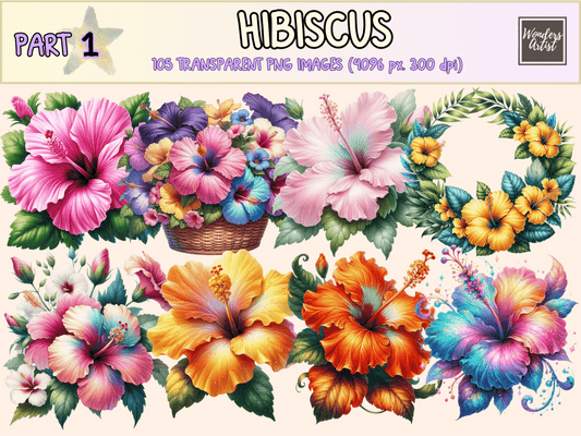 Hibiscus Clipart autopost exotic flower png floral png - WondersArtist