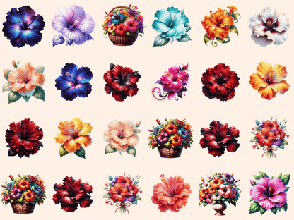 Hibiscus Clipart autopost exotic flower png floral png - WondersArtist