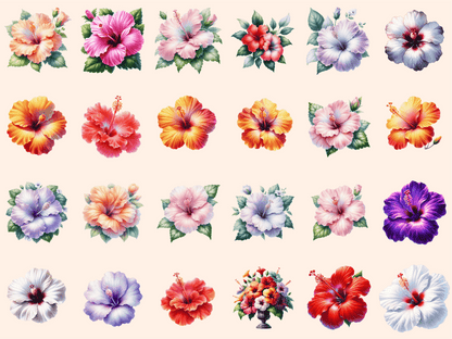 Hibiscus Clipart autopost exotic flower png floral png - WondersArtist