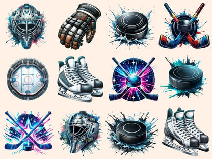 Hockey Clipart Cute hockey art - Wonders Artist