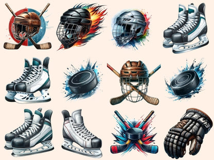 Hockey Clipart Cute hockey art - Wonders Artist
