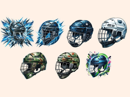 Hockey Helmets Clipart Cute helmet art - Wonders Artist