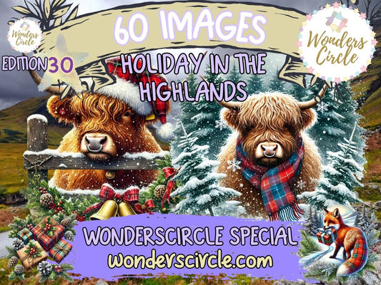 Holiday in the Highlands Clipart (LIMITED EDITION) all - access - bundle new bundles all new mini - WondersArtist