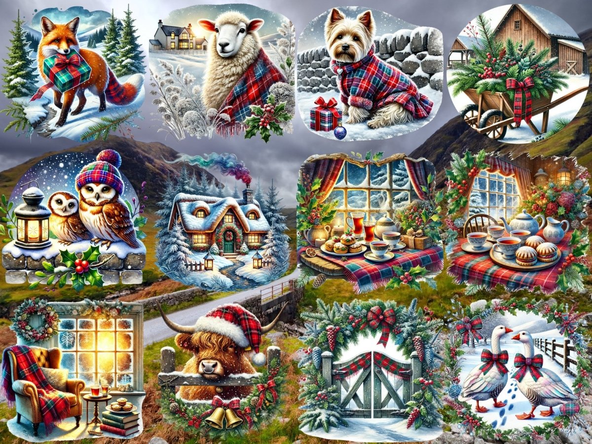 Yaylalarda Tatil Clipart (SINIRLI SAYIDA) image 4