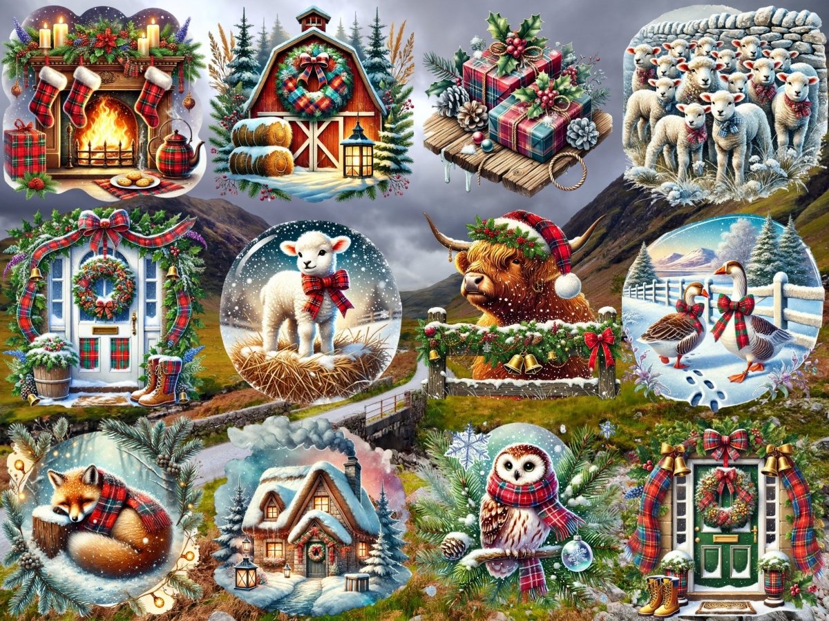 Yaylalarda Tatil Clipart (SINIRLI SAYIDA) image 2