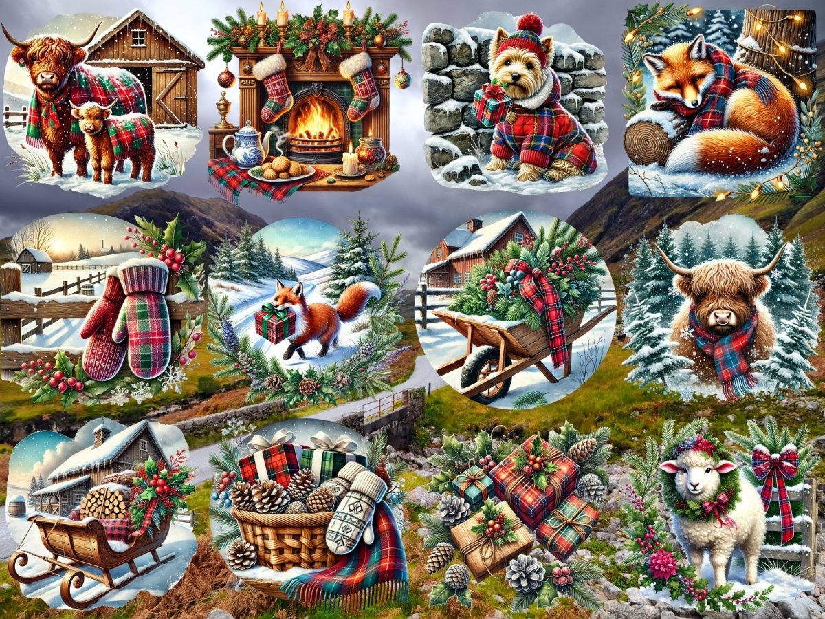 Yaylalarda Tatil Clipart (SINIRLI SAYIDA) image 3