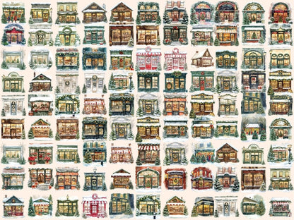 Holiday Storefronts Watercolor Clipart christmas shop png - Wonders Artist
