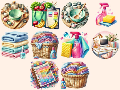 Home Life Clipart cozy home art - Wonders Artist