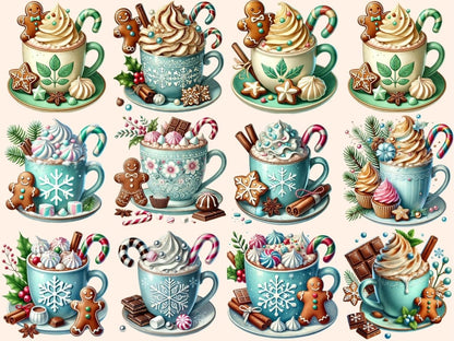 Hot Chocolate Clipart Chocolate Drink PNG - Wonders Artist