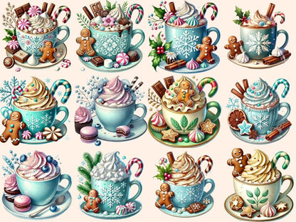 Hot Chocolate Clipart Chocolate Drink PNG - Wonders Artist