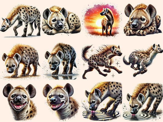 Hyenas (P2) Clipart