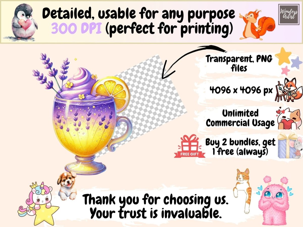 Iced Lemonade Clipart citrus clipart drink clipart lemon clipart - WondersArtist