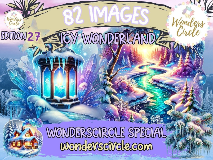 Icy Wonderland Clipart (LIMITED EDITION)