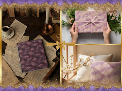 Wonderful Purple Paper, Purple Digital Paper, Violet Seamless Art, Lilac Texture Design, Floral Purple Pattern, Violet Blossom Art, Purple Floral Digital, Soft Violet Paper, Pastel Purple Paper, Lavender Pattern Art, Lilac Seamless Print, Spring png