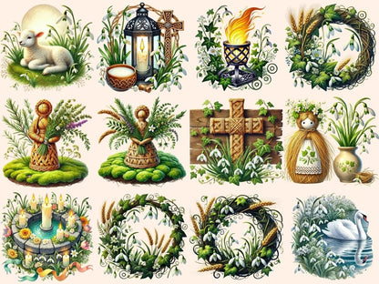 Imbolc Celebrations Clipart celtic clipart - Wonders Artist