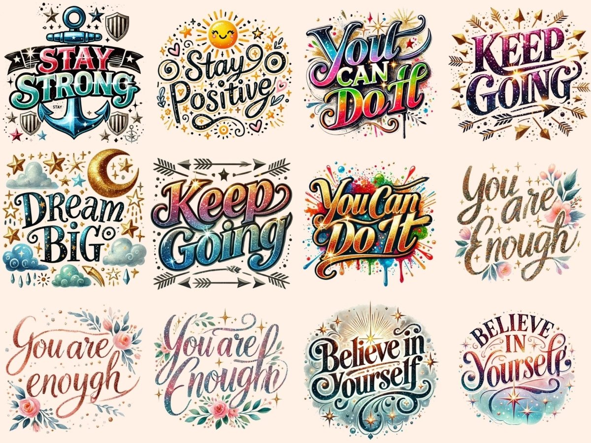 Sample Saying Graphics Inspirational Quotes Clipart — WondersArtist