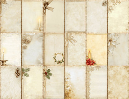 Ivory Christmas Journal Pages All Bundles Journal Pages new bundles all - WondersArtist
