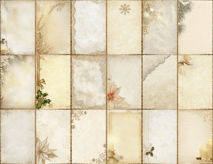 Ivory Christmas Journal Pages All Bundles Journal Pages new bundles all - WondersArtist