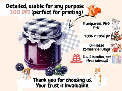 Jam Jars Clipart confiture clipart - Wonders Artist