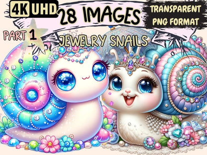 Jewelry Snails Clipart Cute snail art - Wonders Artist