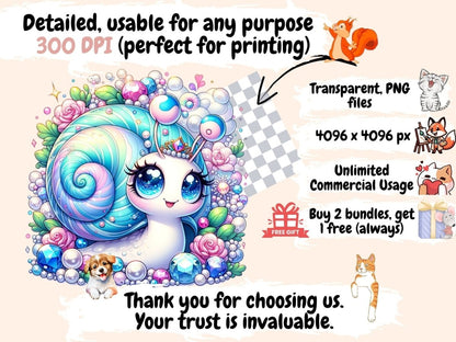 Jewelry Snails Clipart Cute snail art - Wonders Artist