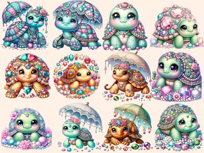 Jewelry Turtles Clipart Cute turtle art - Wonders Artist
