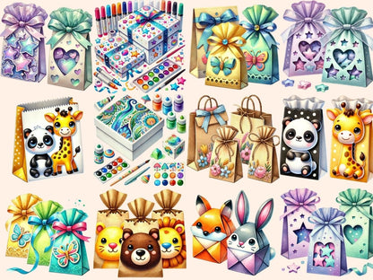 Kids' Crafting Clipart Children's Craft Art - Wonders Artist