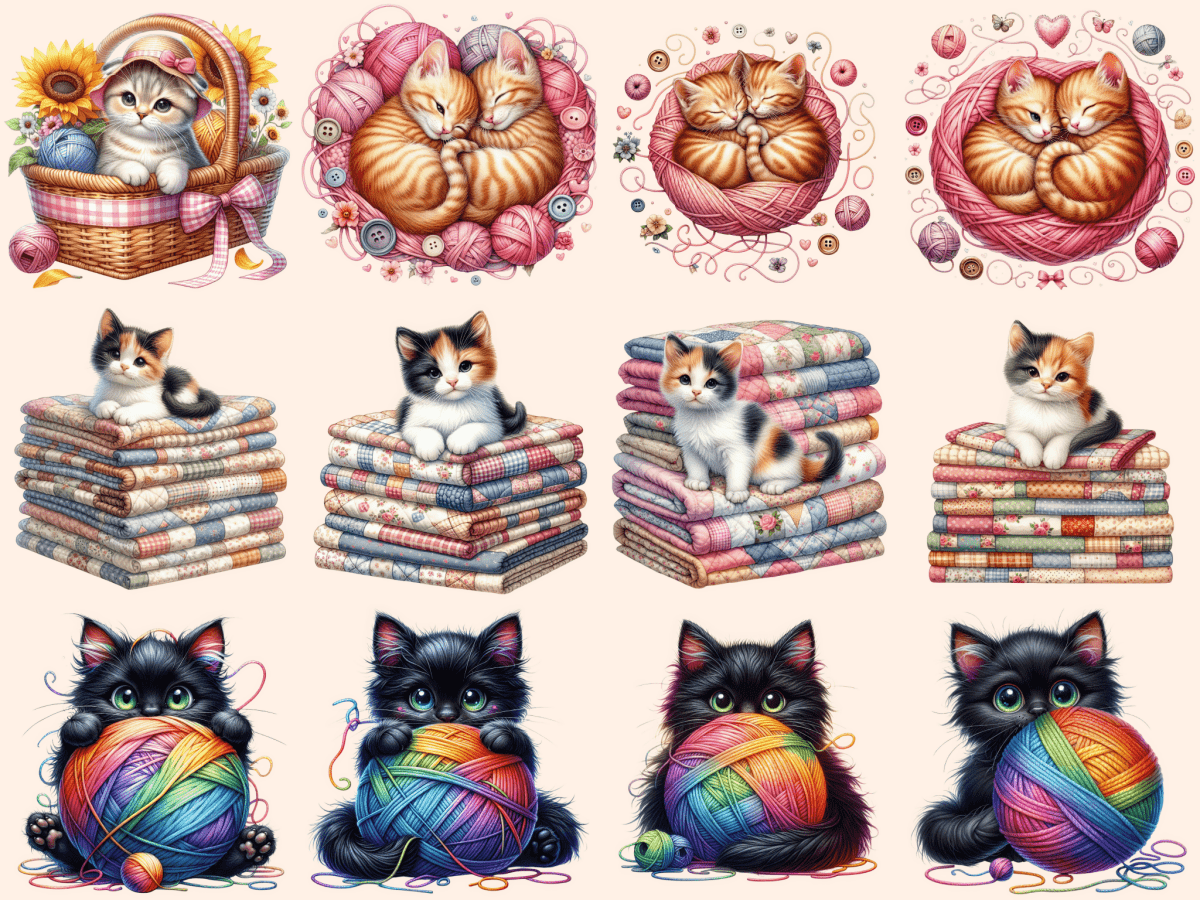 Kittens Clipart autopost Cat clip art Cat clipart - WondersArtist