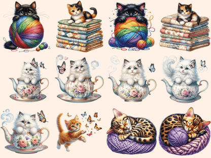 Kittens Clipart autopost Cat clip art Cat clipart - WondersArtist