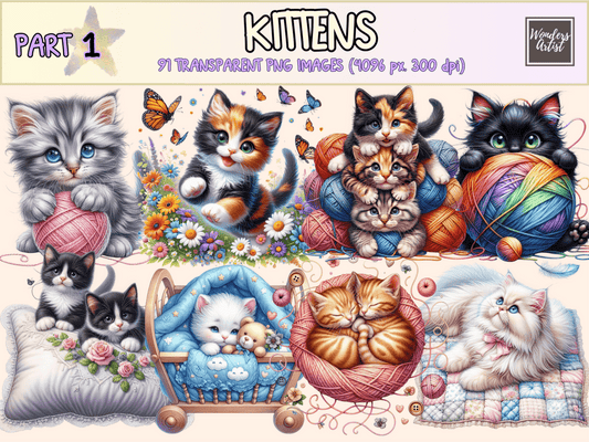 Kittens Clipart autopost Cat clip art Cat clipart - WondersArtist