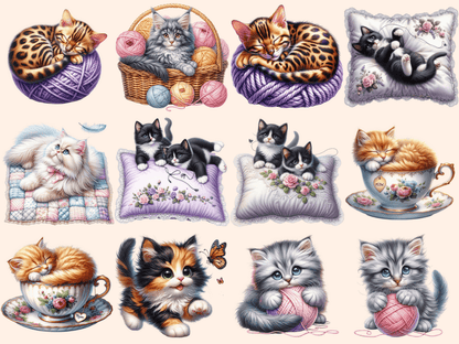 Kittens Clipart autopost Cat clip art Cat clipart - WondersArtist