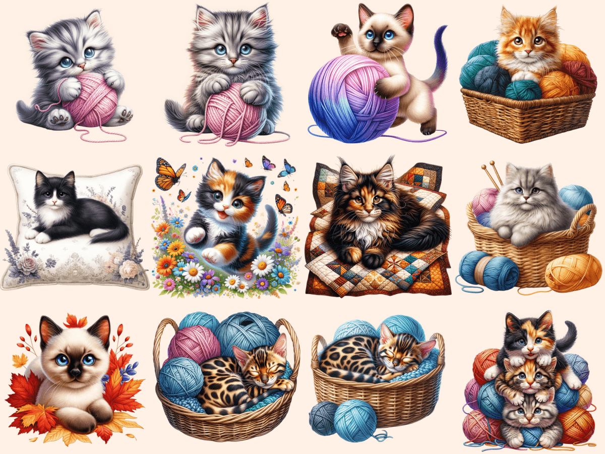Kittens Clipart autopost Cat clip art Cat clipart - WondersArtist