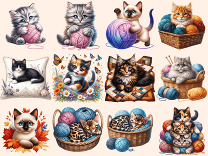 Kittens Clipart autopost Cat clip art Cat clipart - WondersArtist