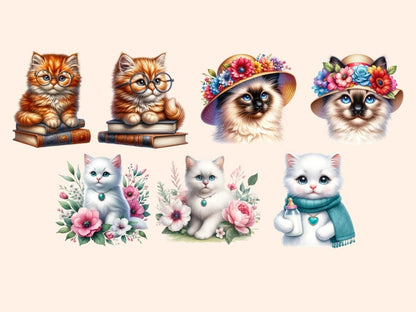 Kittens (P2) Clipart Cat clip art - Wonders Artist