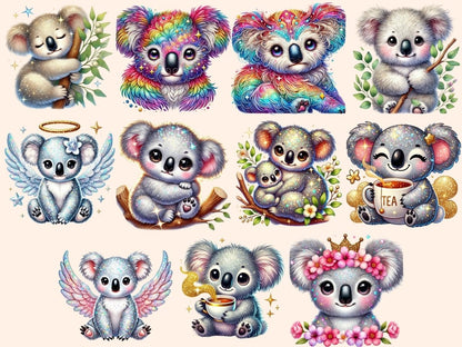 Koalas Clipart Baby Koala Art - Wonders Artist