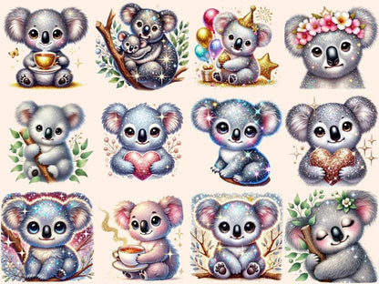 Koalas Clipart Baby Koala Art - Wonders Artist