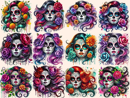 La Catrina Clipart Catrina Designs - Wonders Artist